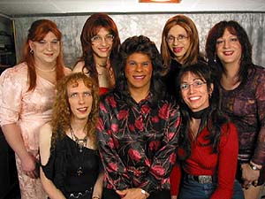 Jacilynn, Vanessa, Chantal, Shandi, Ardra, Martina & Natalie at Photo Night 2003